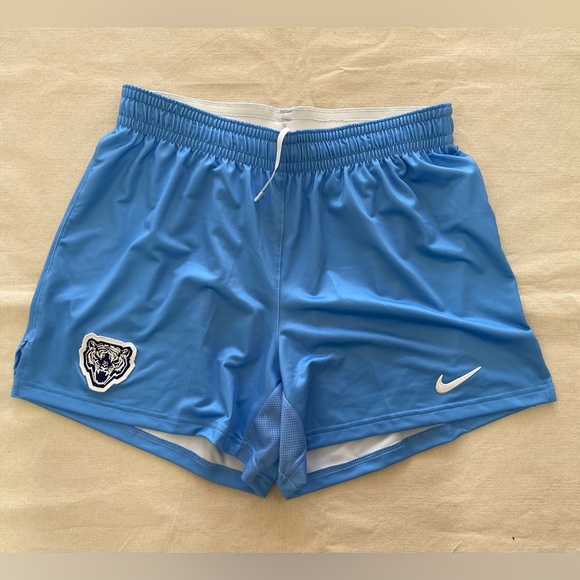 NWT University Sample Nike State Light Blue Dri-FIT Tank Short Set Basketball M - Picture 3 of 13